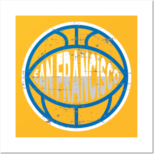 San Francisco Basketball 1 Posters and Art